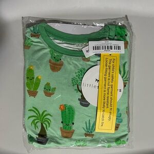 ❌SOLD Little Sleepies Succulent Love 4T